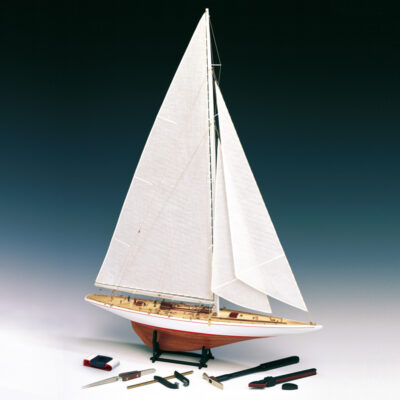 Amati - Barca a vela legno America's Cup Rainbow con attrezzi Cod. 1700/11 - immagine 5