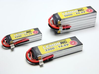 Lemon RC - Batteria Li.Po 4S 5000 mAh 14,8V. Cod. C6750