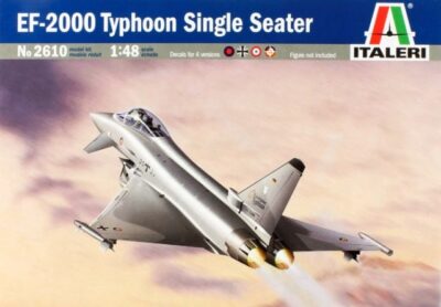 Italeri - Aereo EF-2000 Typhoon Single Seater 1/48 Cod. 2610