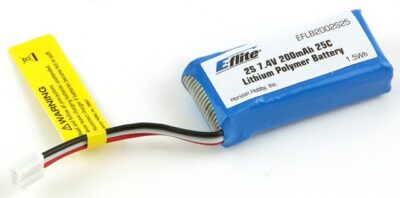 E-Flite - Batteria Li.Po 2S 7.4V 200 mAh 25C Cod. EFLB2002S25