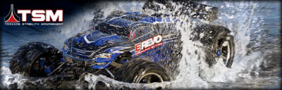 Traxxas - .Monster Truck E-REVO BRUSHLESS  RTR +(Link-enabled+TSM) - Cod. TRX56086-4