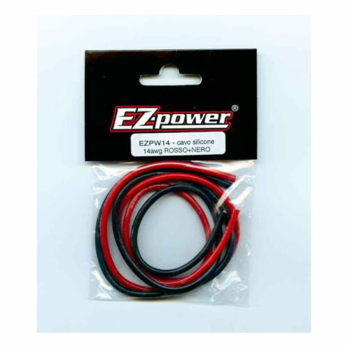 Ezpower - EZPW14 Cavo Silicone 14awg Rosso+Nero