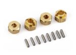 Traxxas - Mozzi Ruote Esagonale 7mm Ottone