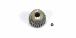 Serpent - Motor pinion alu hard 64P-26T