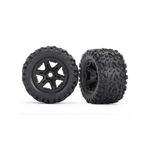 Traxxas - Gomme Talon 3,8" Cerchi Neri 17mm