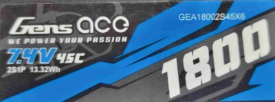 Gens-ace - Batteria LiPo 2S 7.4V